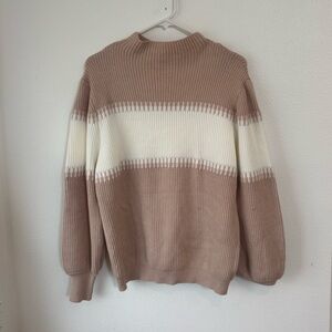 Miracle Beige Knit Sweater